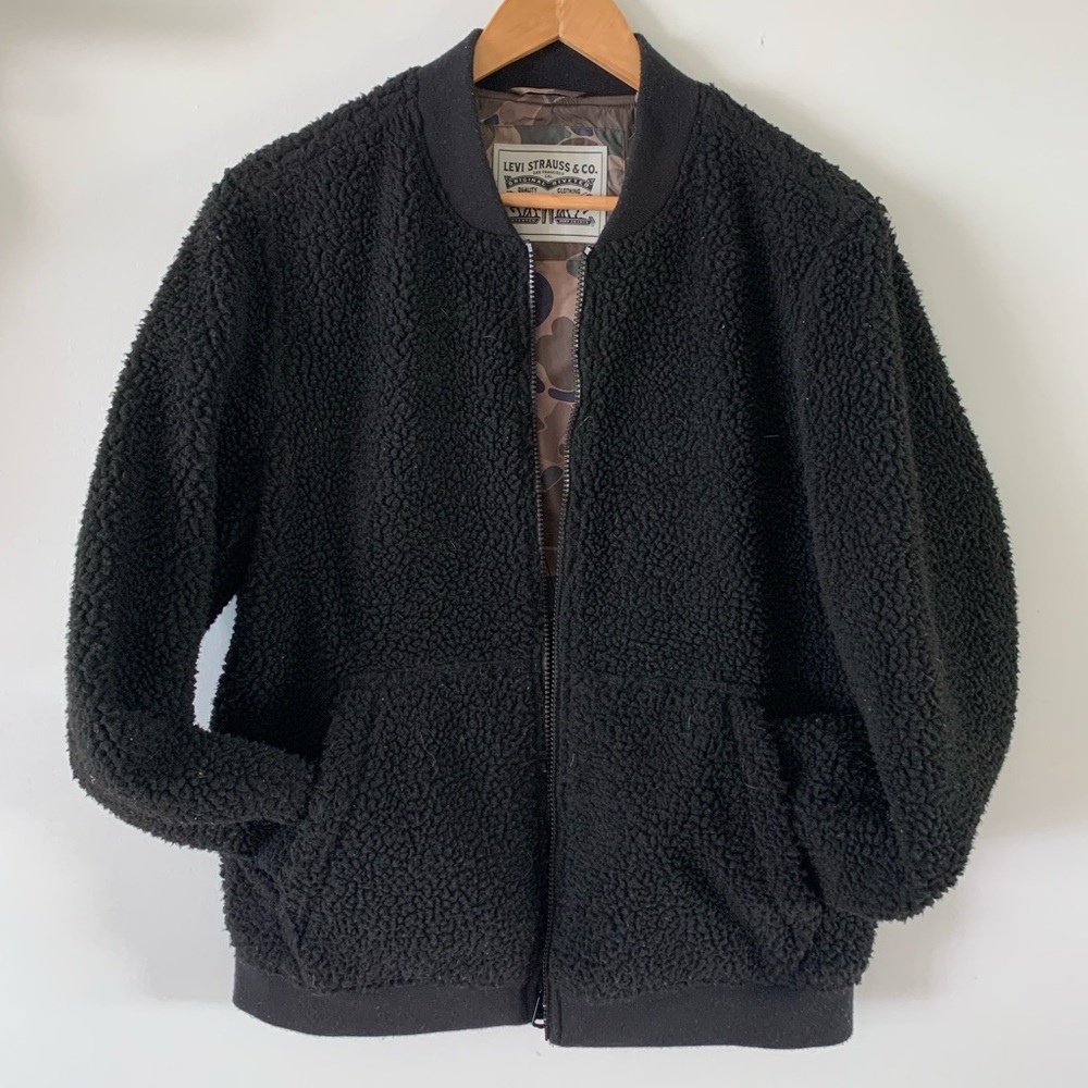 Fluffy Levi’s Jacket
